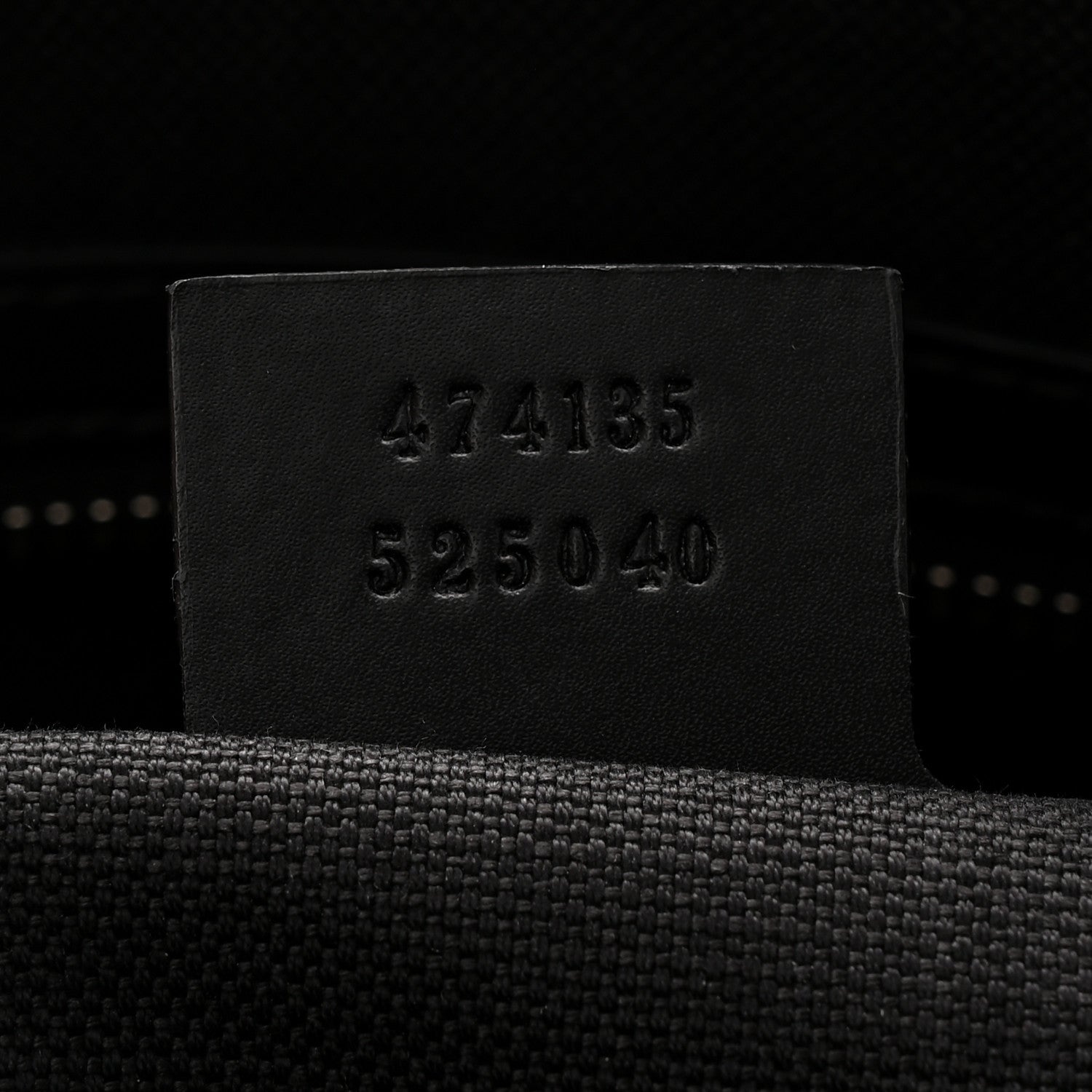 Gucci GG Supreme Monogram Appia Calfskin Web Briefcase Black 7 of 10