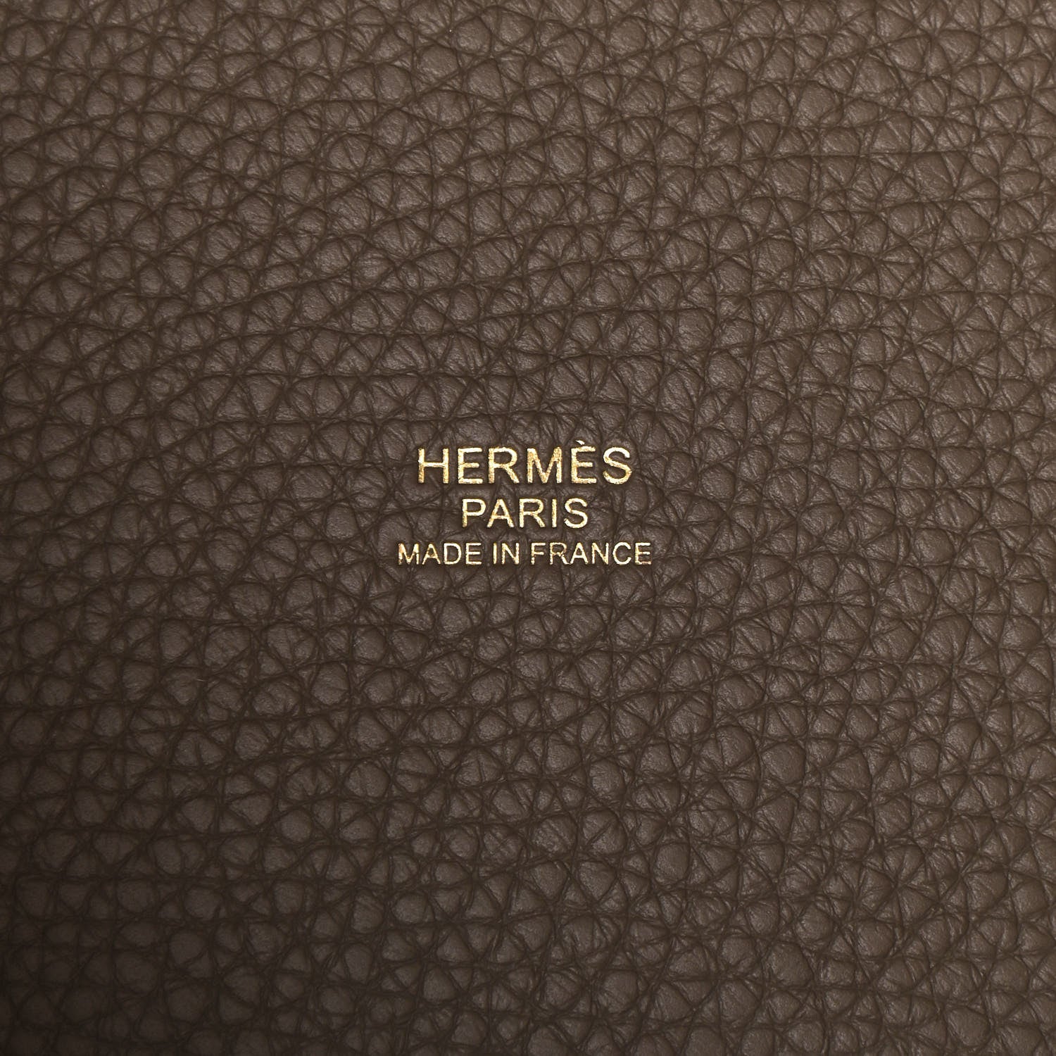 Hermes Taurillon Clemence Picotin Lock 18 PM Etoupe 6 of 9