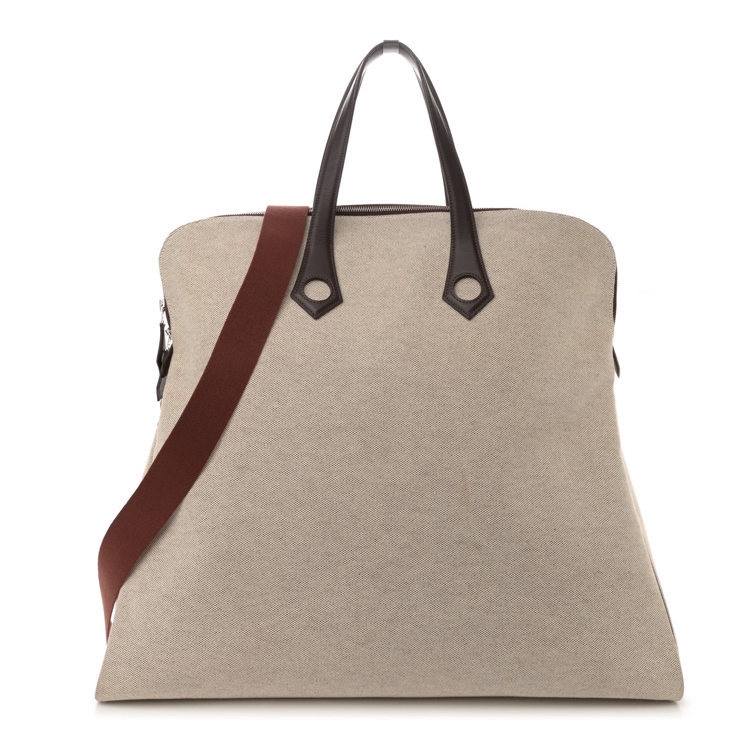 Hermes Toile Swift Heeboo Travel Chocolate 1 of 11