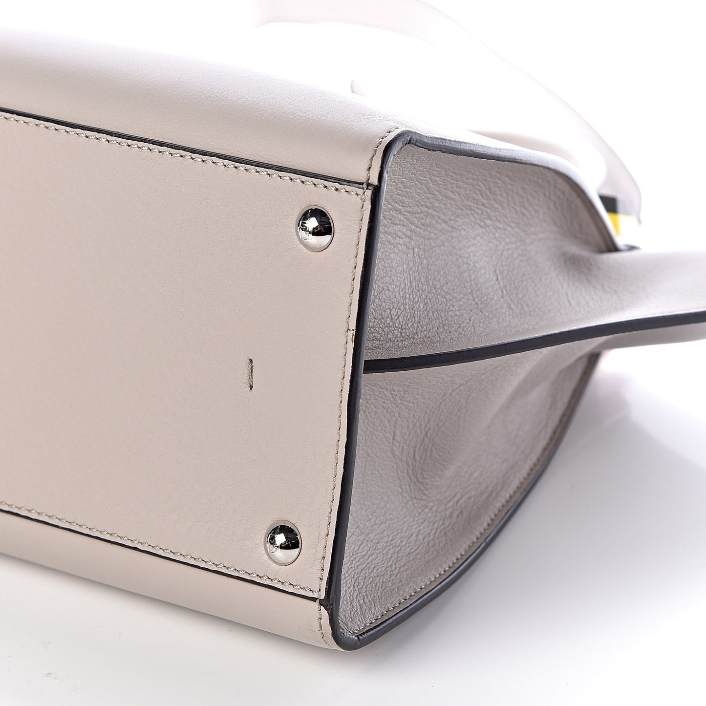 VItello Dolce Studded Petite 3Jours Tote Grigio Polvere Multicolor