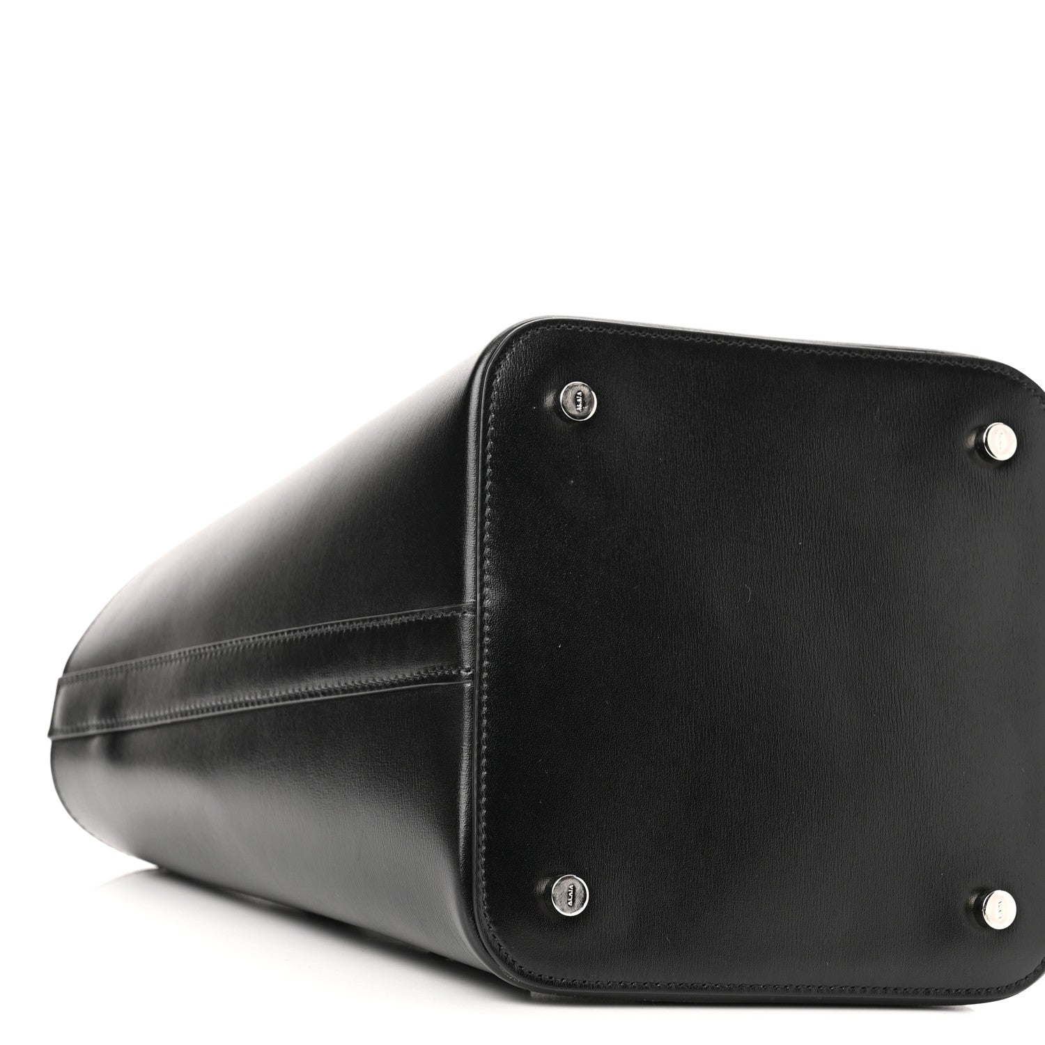 Alaia Calfskin Chain Bag Black 8 of 11