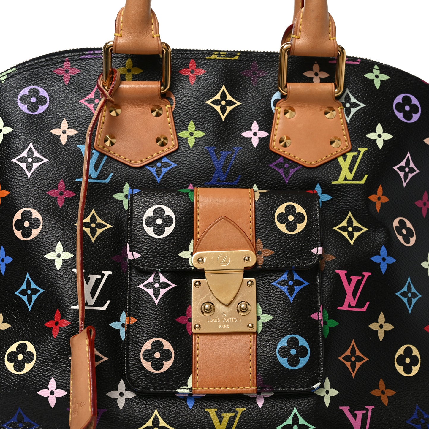 Monogram Multicolor Alma GM Black