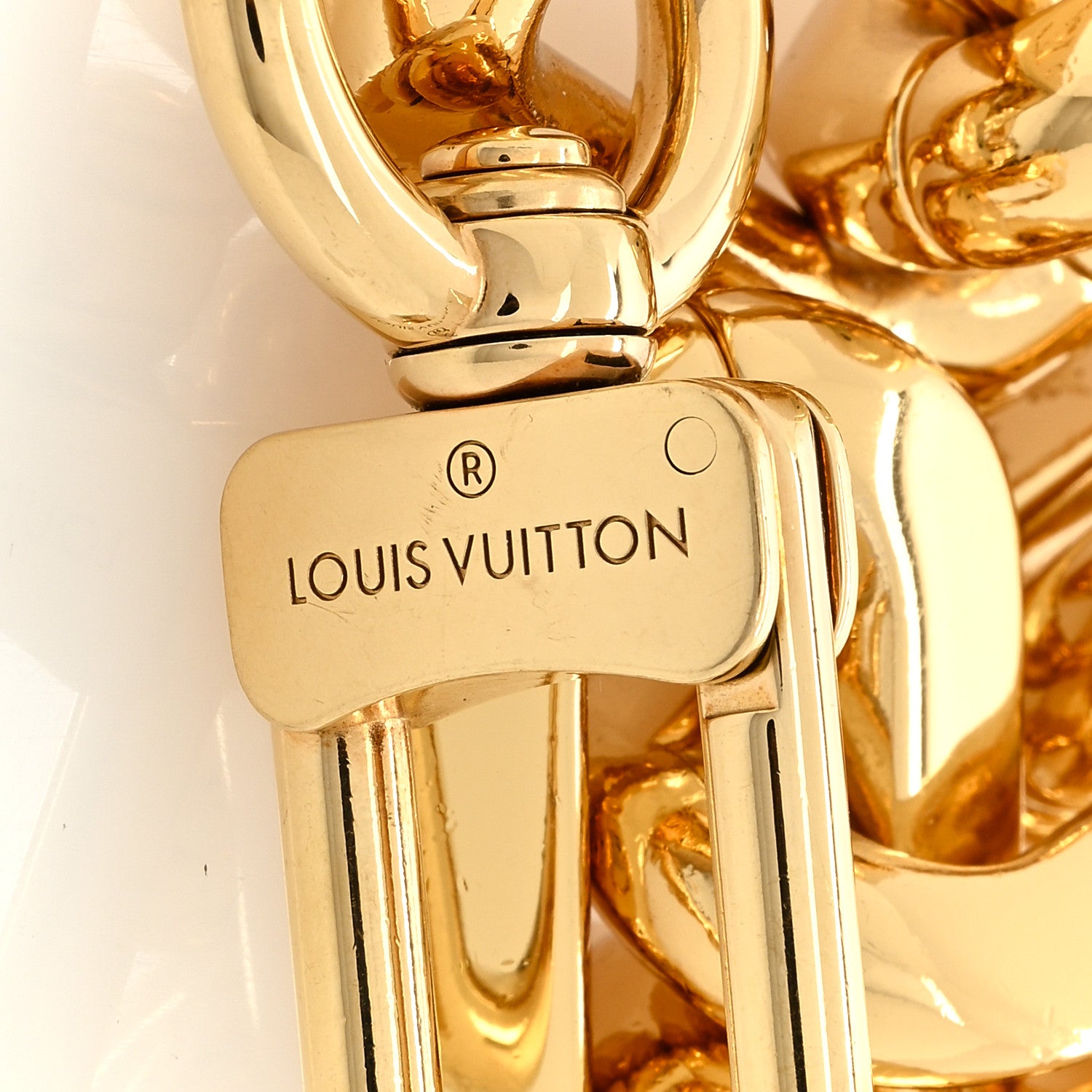 Louis Vuitton LOUIS VUITTON Metal Coussin MM Chain Strap Gold 3 of 4