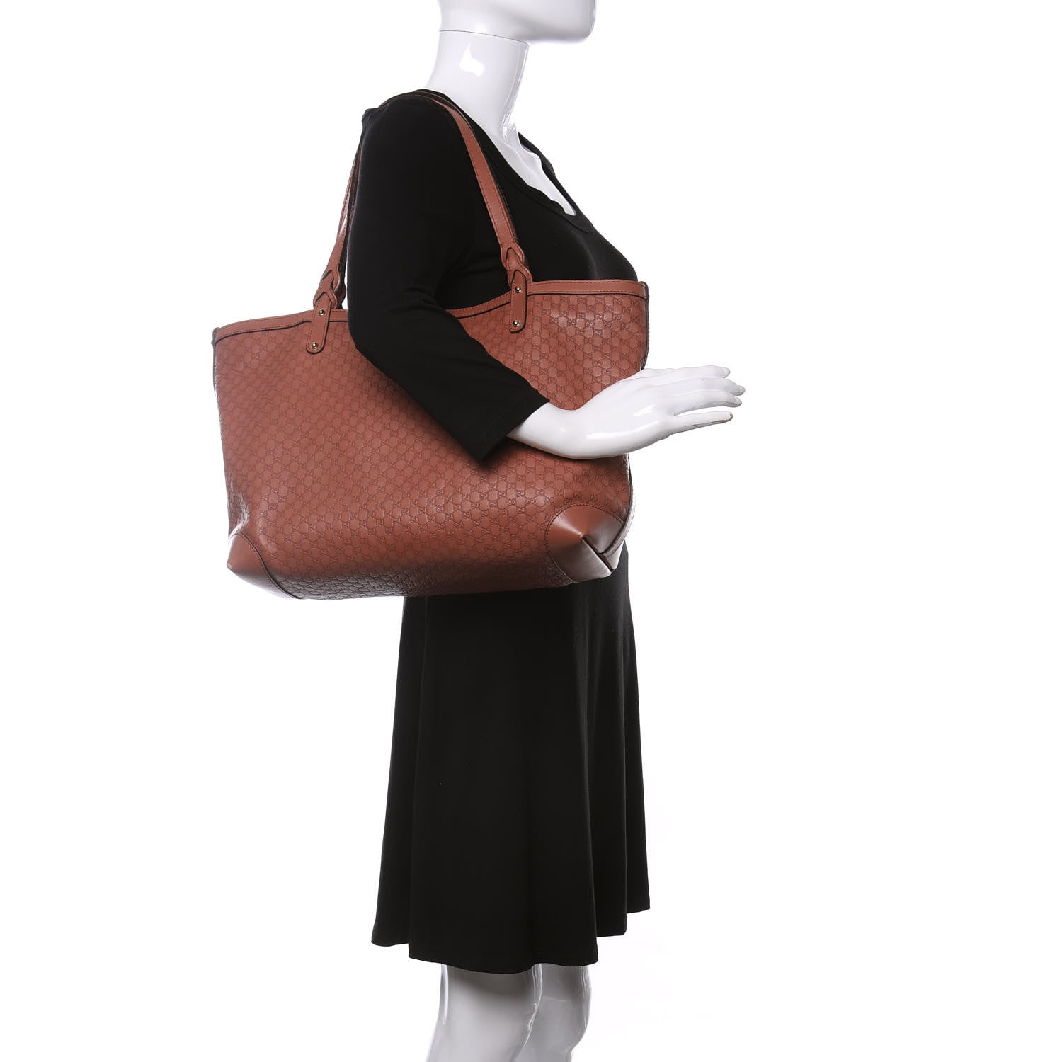 Gucci Microguccissima Medium Craft Tote Coral 2 of 11
