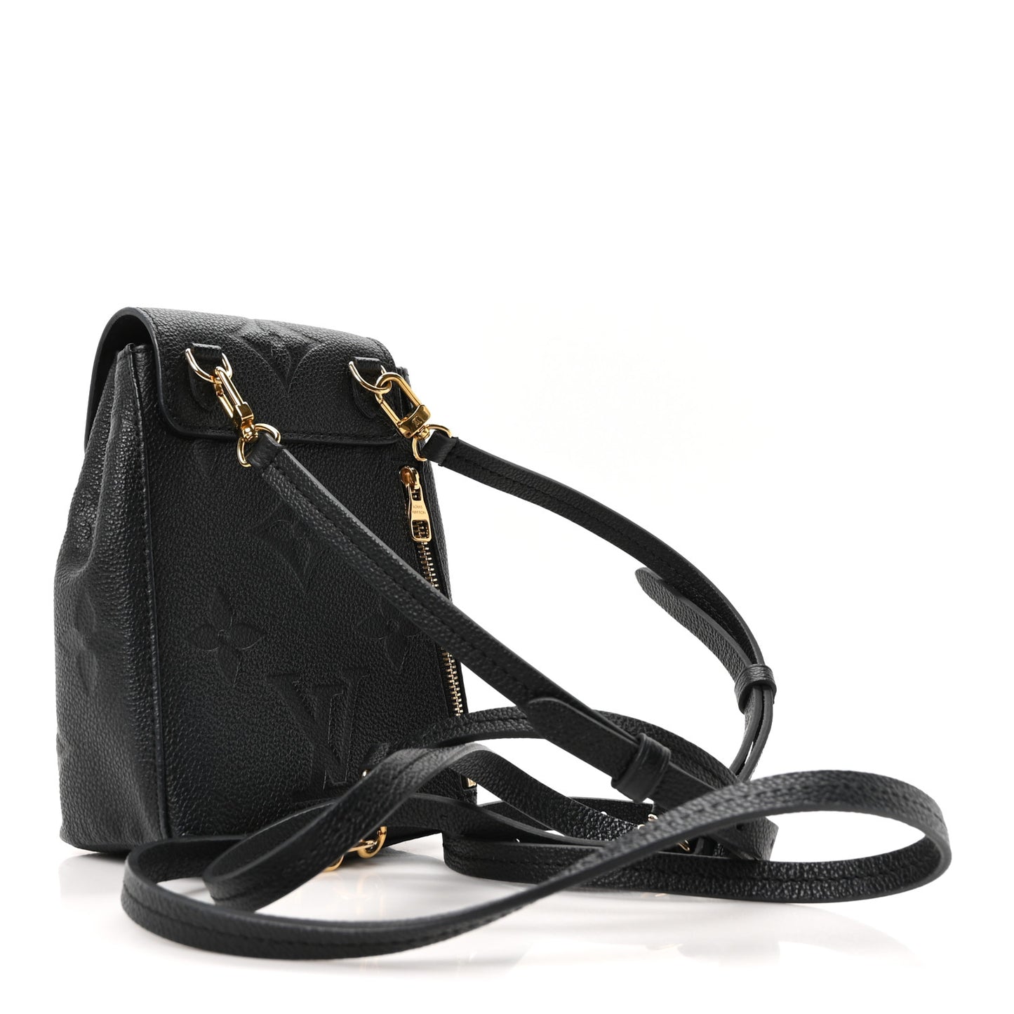 Empreinte Monogram Giant Tiny Backpack Black