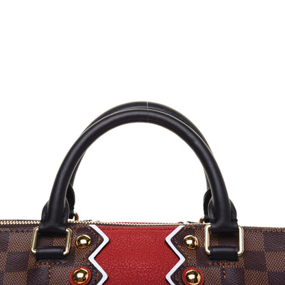 Louis Vuitton Damier Ebene Karakoram Speedy Bandouliere 30 12 of 20