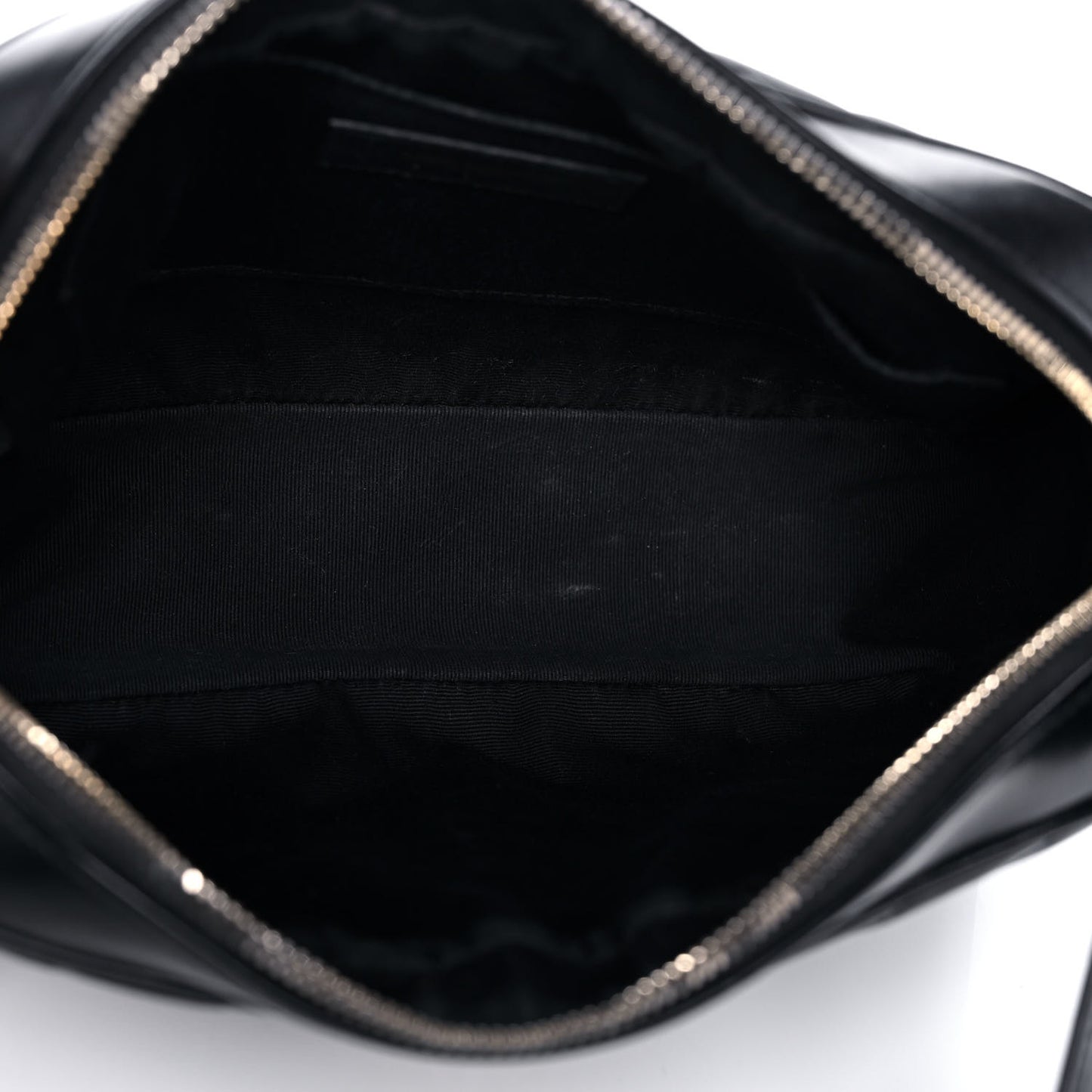 Calfskin Matelasse Monogram Lou Camera Bag Black