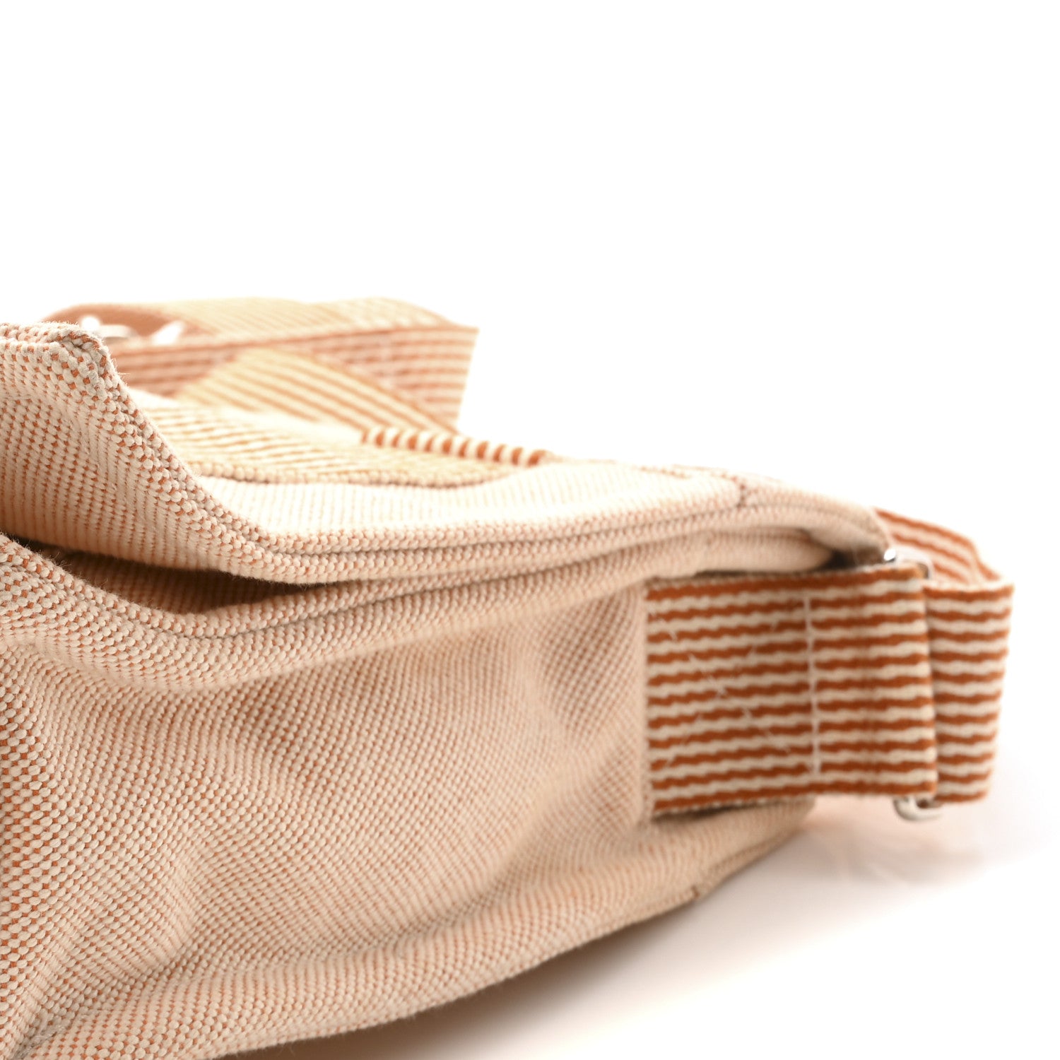 Hermes Canvas Herline Messenger Bag Orange 10 of 10