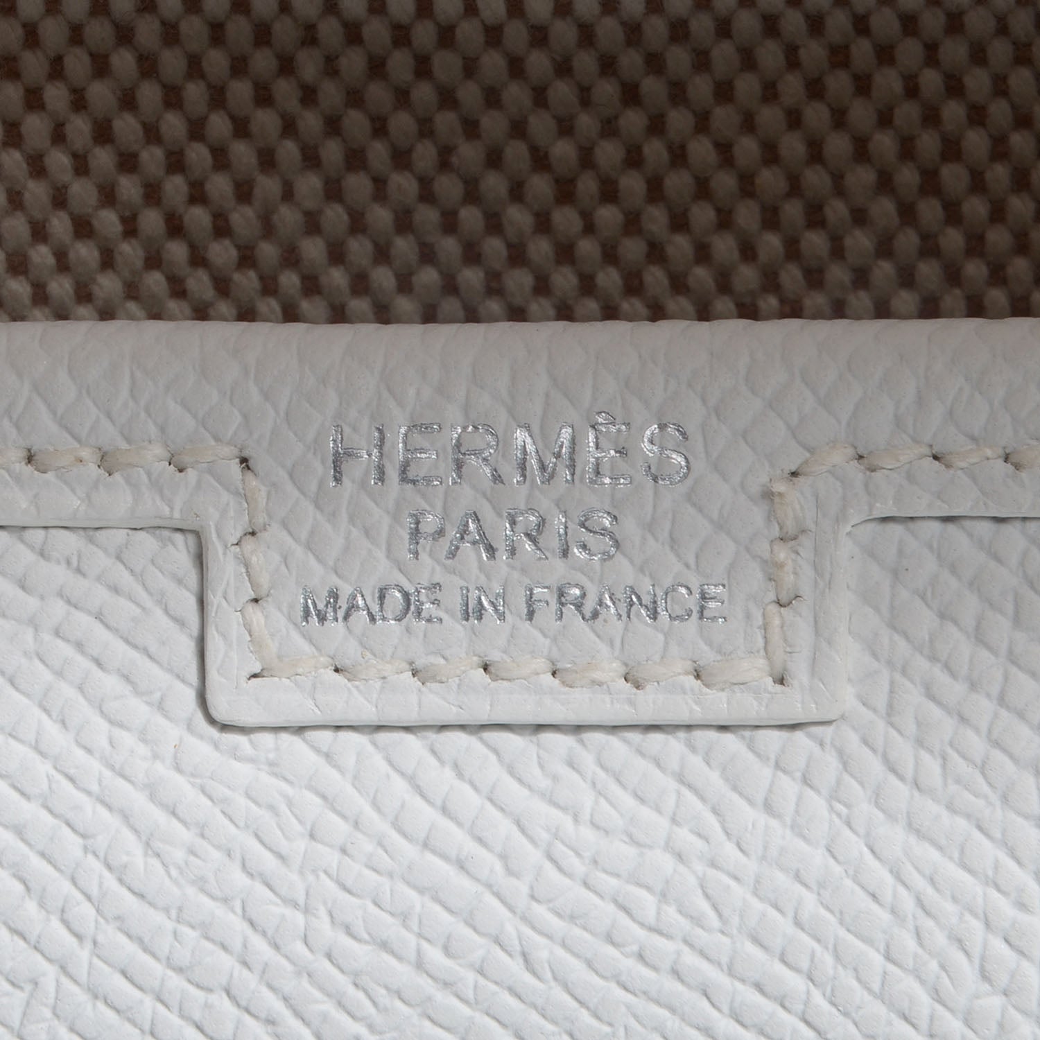 Hermes Epsom Jige PM Clutch White 6 of 7