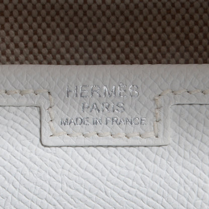 Hermes Epsom Jige PM Clutch White 6 of 7
