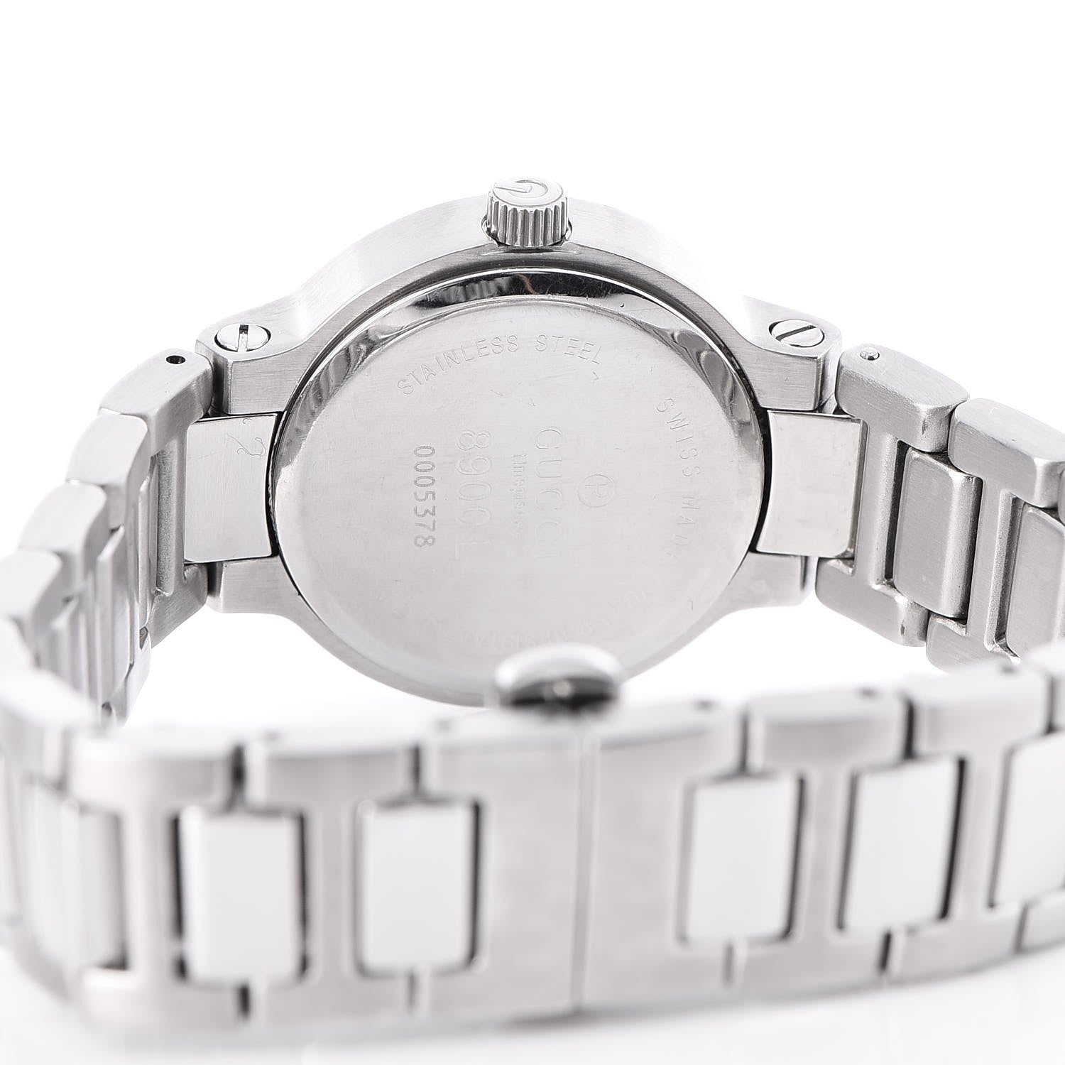 Gucci Stainless Steel 26mm 8900L Quartz Watch Grey 4 of 8