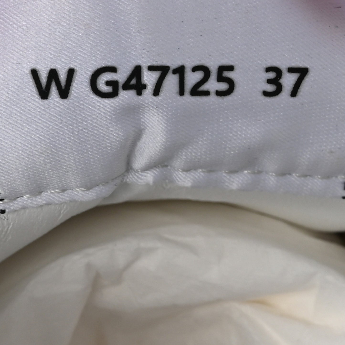Calfskin Embossed Suede Womens CC Sneakers 37 White Black