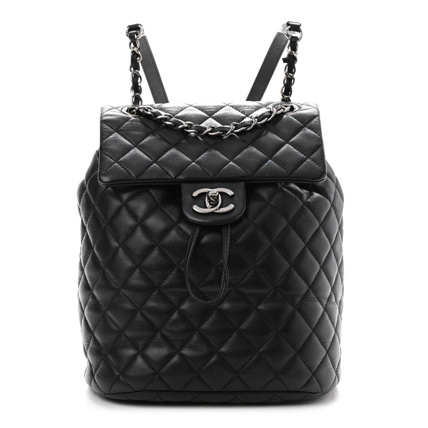 Chanel Lambskin Quilted Small Urban Spirit Backpack Black 1 of 11