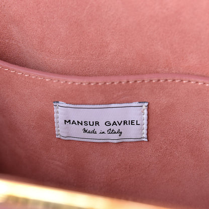 Mansur Gavriel Calfskin Elegant Bag Blush 6 of 8