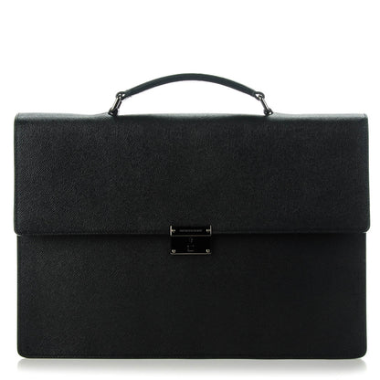 Burberry London Calfskin Cannock Briefcase Black 1 of 7