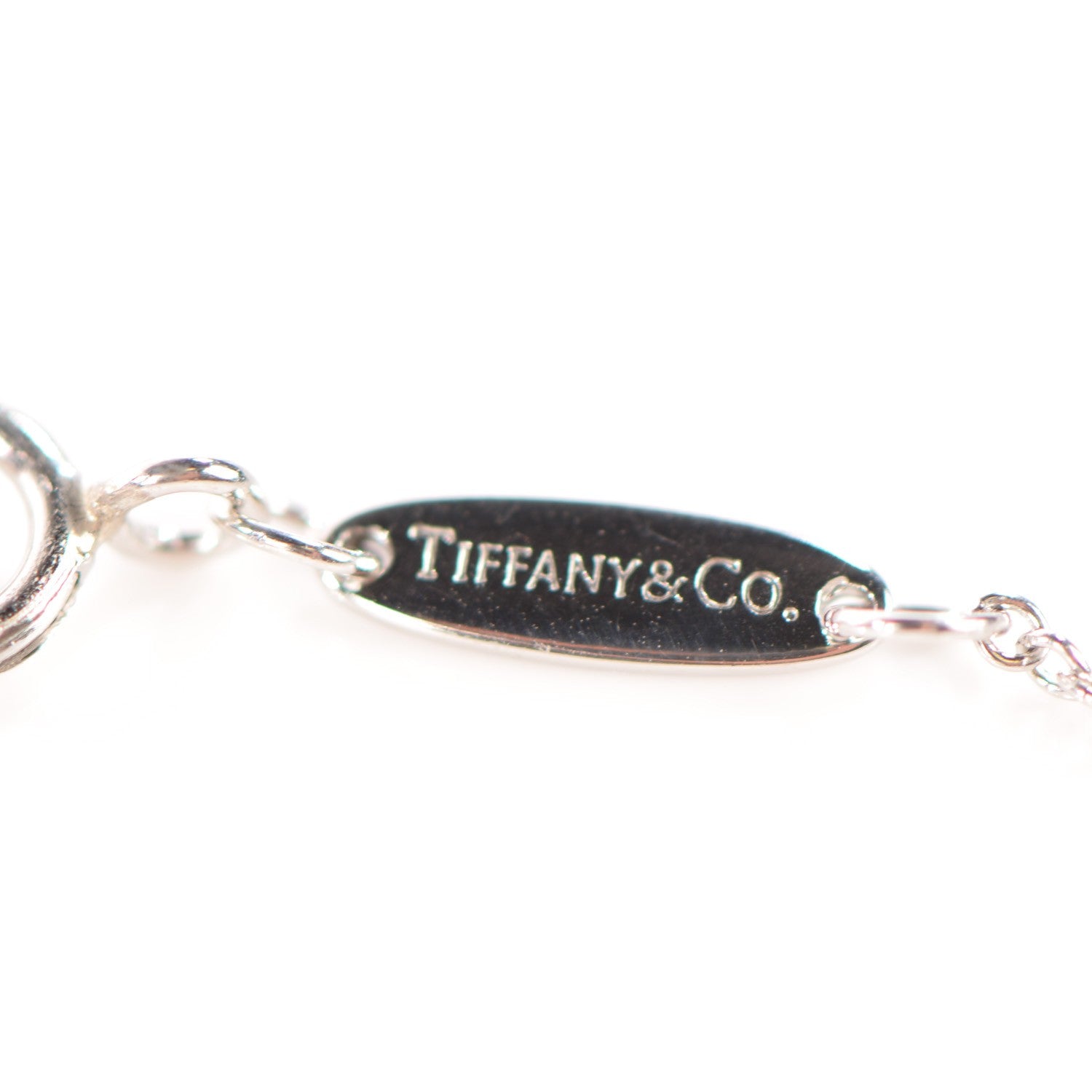Tiffany Platinum 3 Station Diamonds by the Yard Necklace 4 of 6