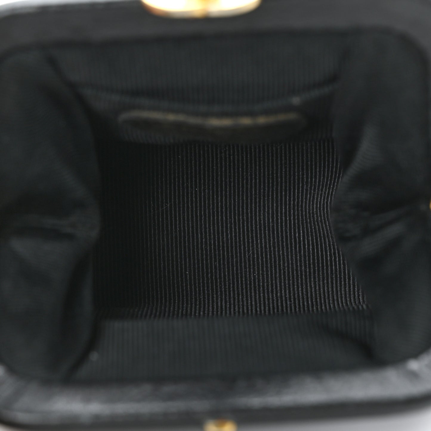 Caviar CC Kiss Lock Coin Purse Black
