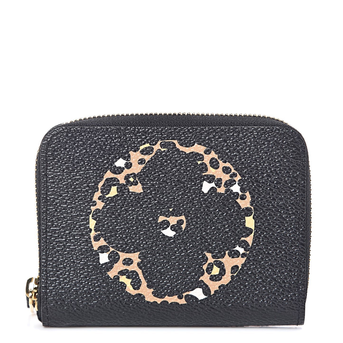 Monogram Giant Jungle Zippy Coin Purse Black