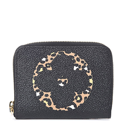 Louis Vuitton Monogram Giant Jungle Zippy Coin Purse Black 1 of 6