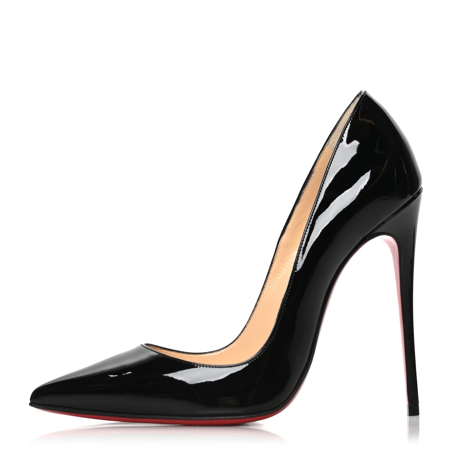 Christian Louboutin Patent So Kate 120 Pumps 37 Black 1 of 7