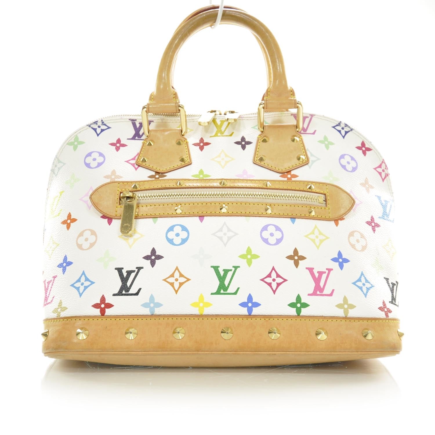 Louis Vuitton Monogram Multicolor Alma White 1 of 9