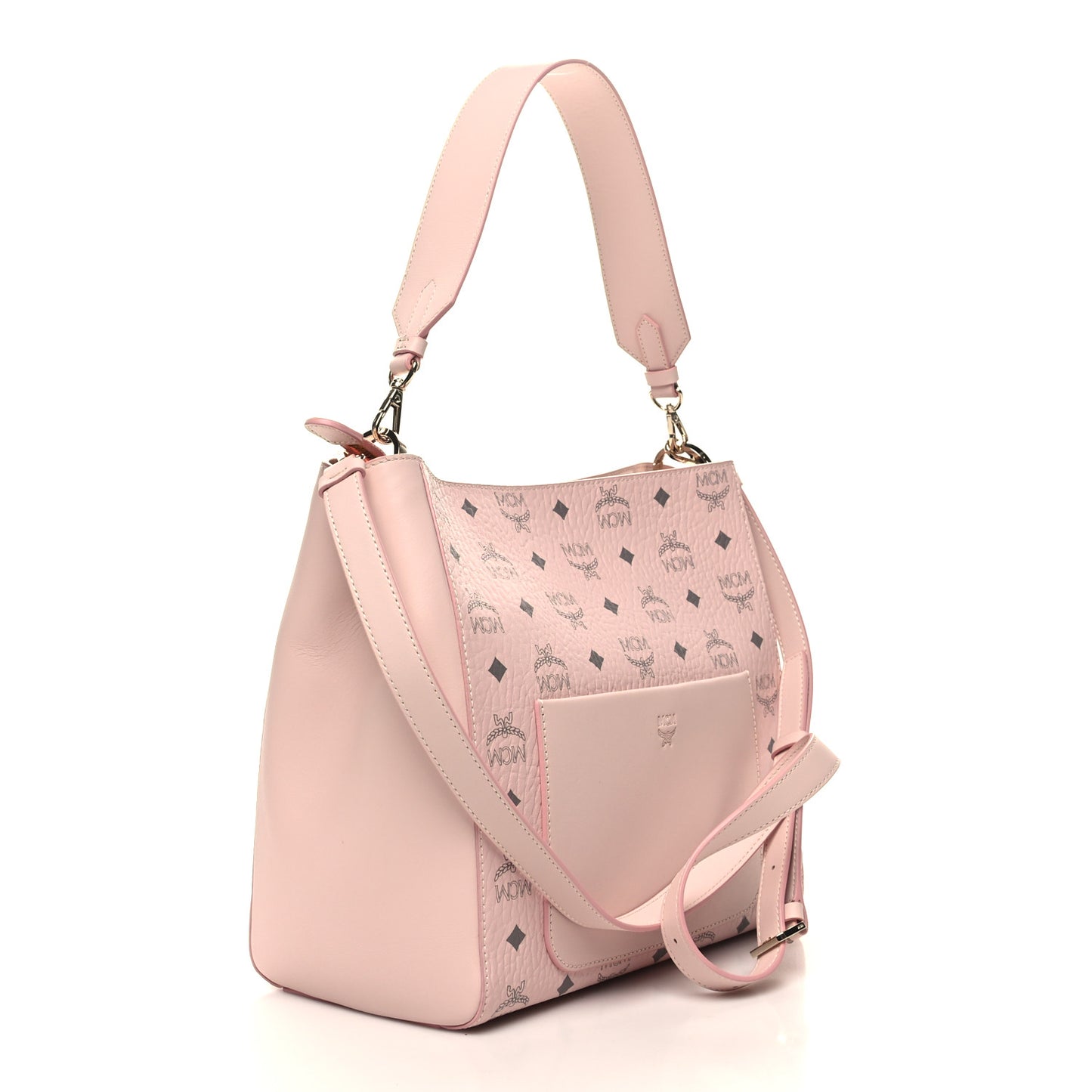Visetos Medium Aren Hobo Powder Pink