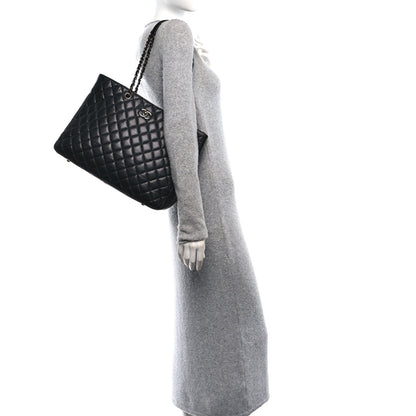 Chanel Caviar Quilted Large Shopping Tote Black 2 of 10