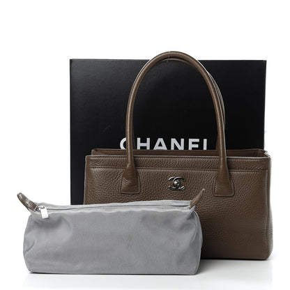 Chanel Calfskin Small Cerf Executive Shopper Tote Brown 13 of 13
