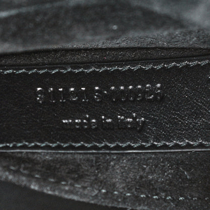 Saint Laurent Textured Calfskin Y Ligne Clutch Black 8 of 15