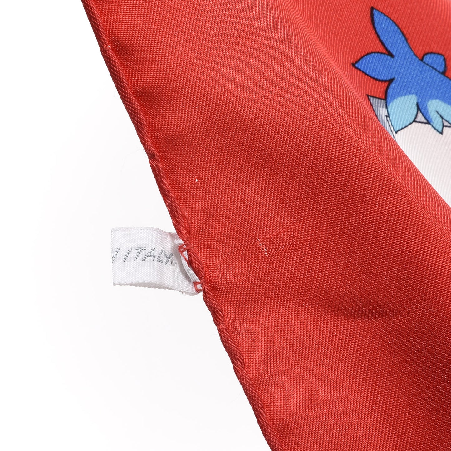 Silk Floral Square Scarf Multicolor