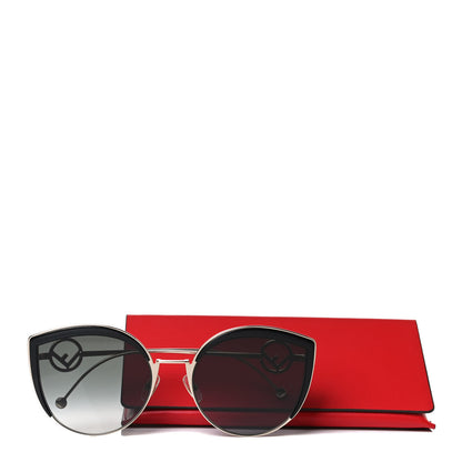 Fendi Metal Acetate F is Fendi Cat Eye Sunglasses FF 0290/S Gold 8 of 8
