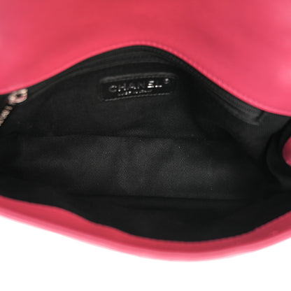 Chanel Patent Quilted Small Coco Shine Flap Pink 5 of 19