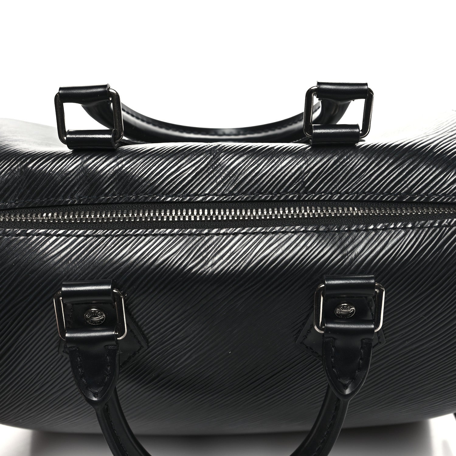 Louis Vuitton Epi Speedy Bandouliere 25 Black 10 of 11