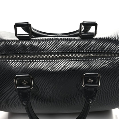 Louis Vuitton Epi Speedy Bandouliere 25 Black 10 of 11
