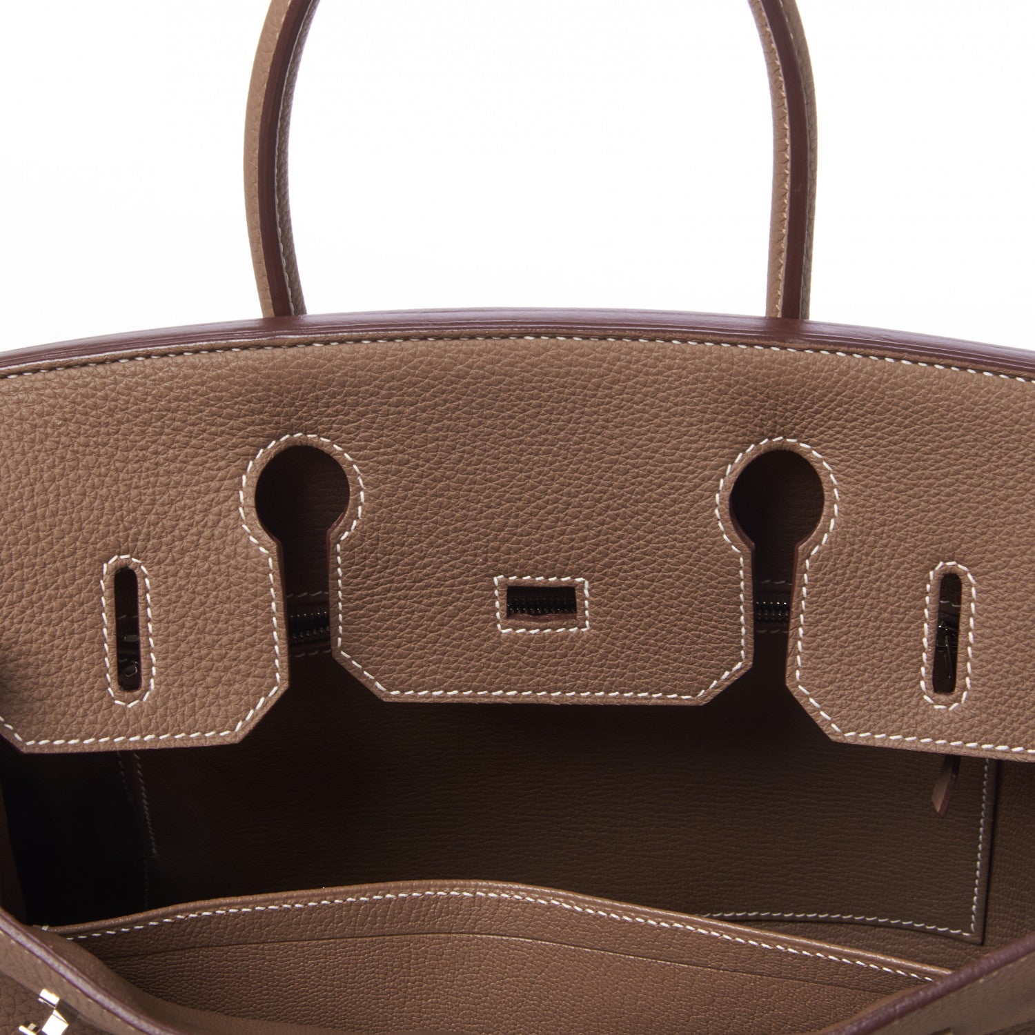 Hermes Togo Birkin 30 Etoupe 16 of 33
