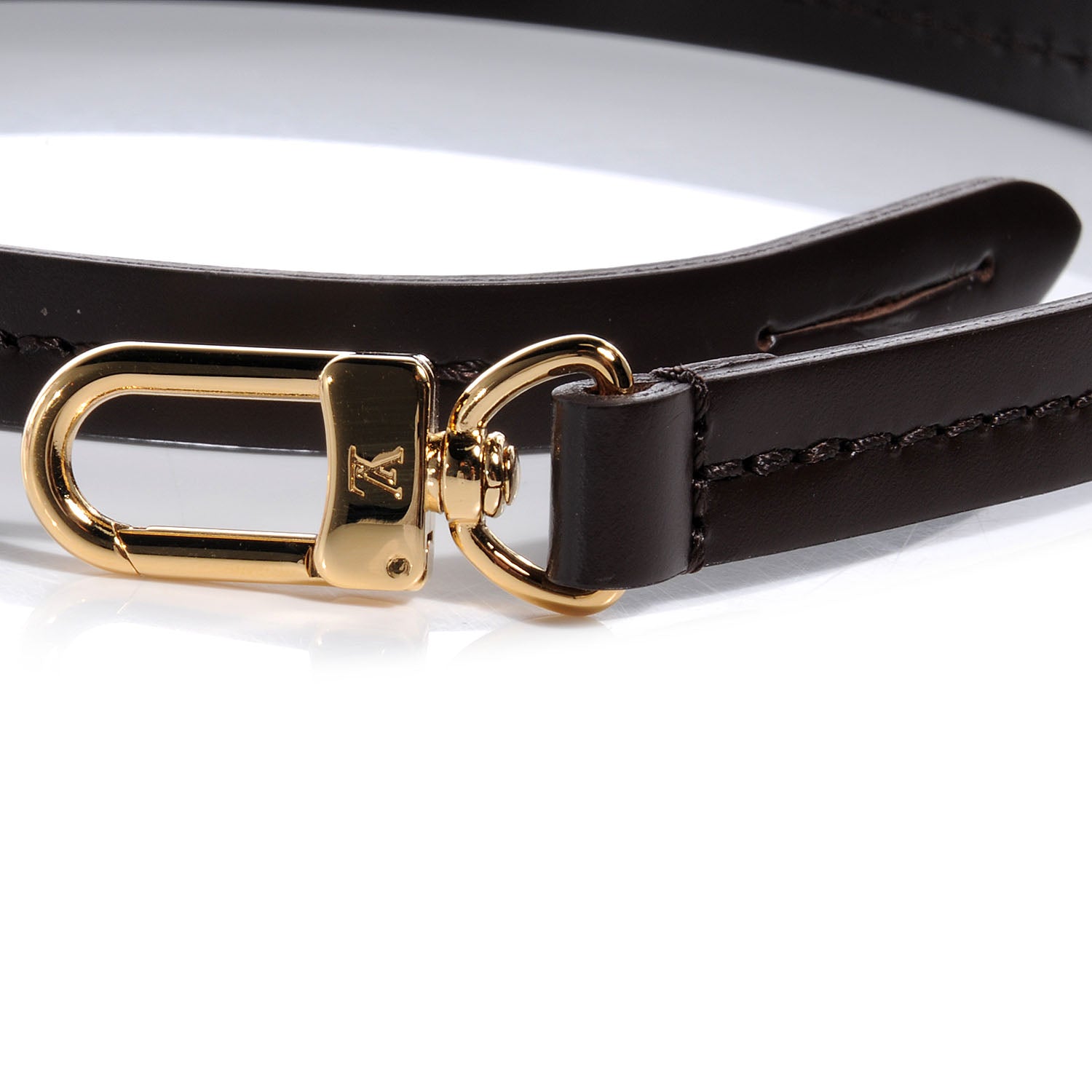 Louis Vuitton Leather Pochette Accessories Replacement Strap Brown 3 of 3