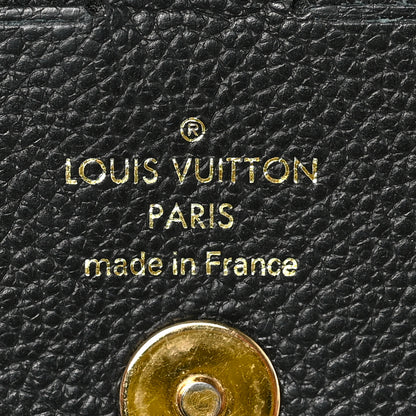 Louis Vuitton Empreinte Adele Wallet Black 6 of 7