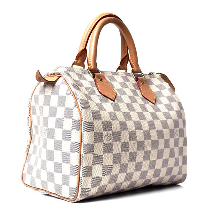Louis Vuitton Damier Azur Speedy 25 2 of 4
