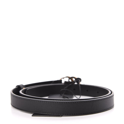 Gucci Calfskin Double G 20mm Belt 90 36 Black 3 of 6