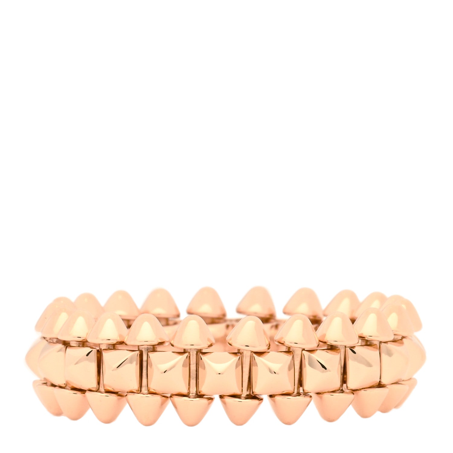 Cartier 18K Pink Gold SM Clash De Cartier Ring 52 6 1 of 5