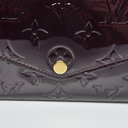 Louis Vuitton Vernis Sarah Wallet NM Amarante 7 of 8