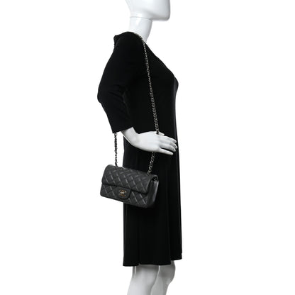 Chanel Lambskin Quilted Mini Rectangular Flap Dark Grey 2 of 10