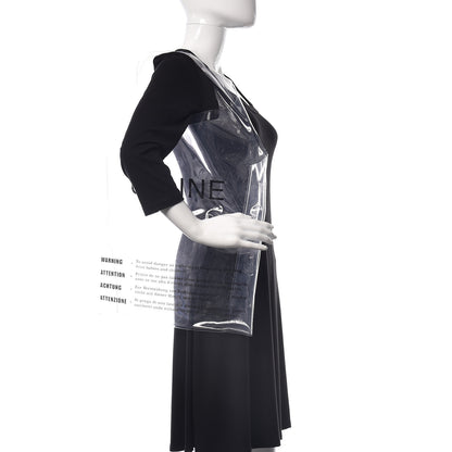 Celine Plastic Bag with Cloudy Lambskin Solo Zip Pouch Clutch Lime 2 of 13