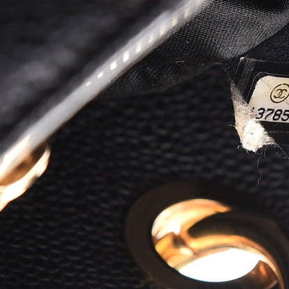 Chanel Caviar Grand Shopping Tote GST Black 7 of 9