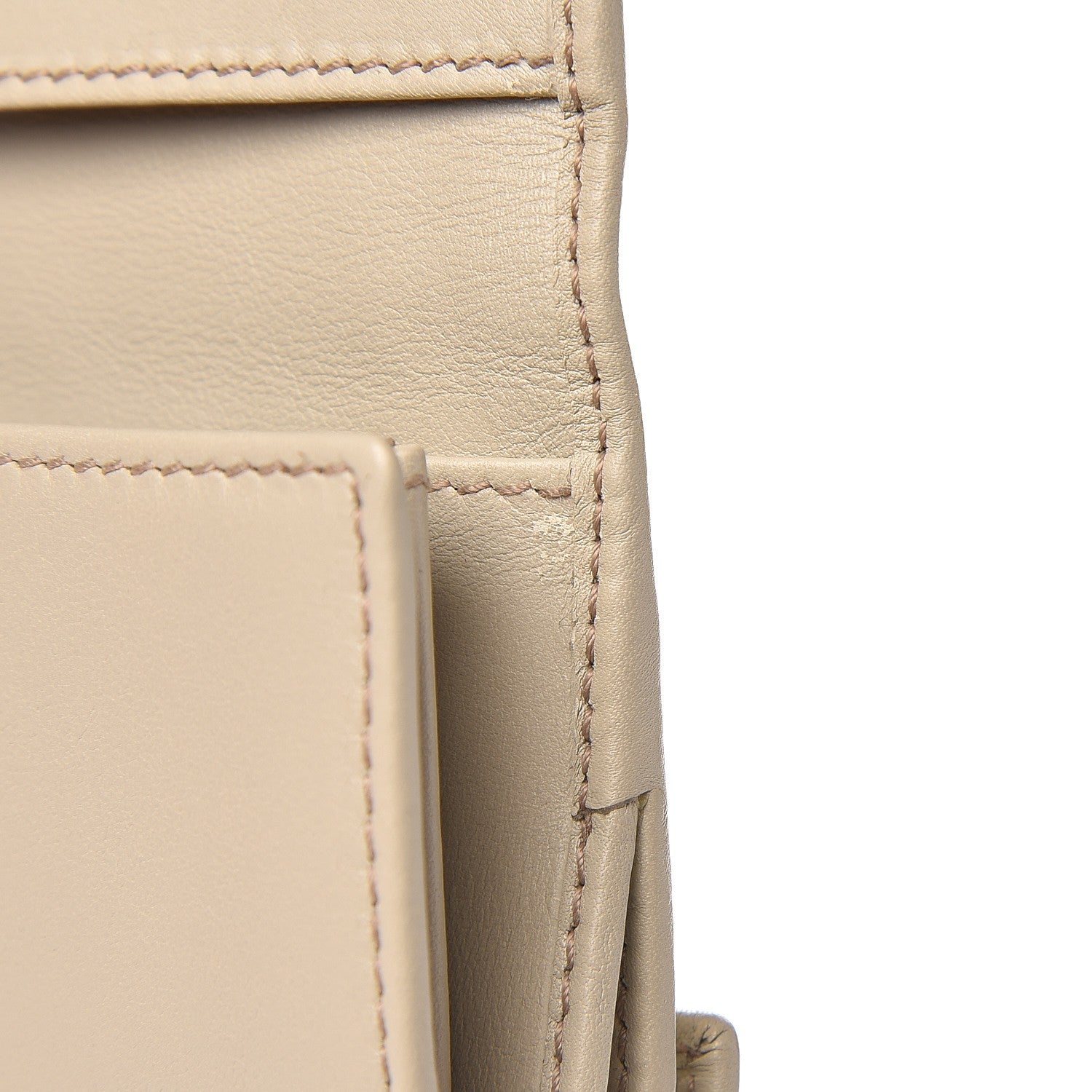 Gucci Guccissima Wave Continental Wallet Off White 8 of 8