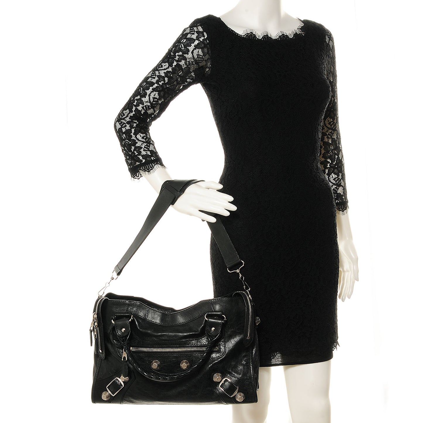 Agneau Giant 21 Silver Hardware City Black
