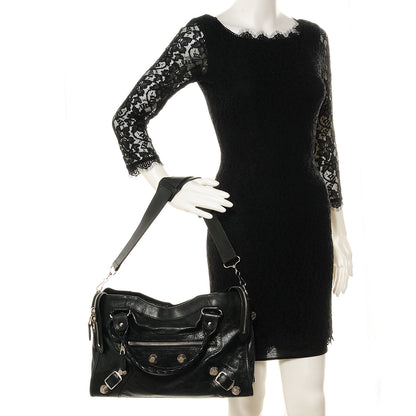 Balenciaga Agneau Giant 21 Silver Hardware City Black 2 of 9