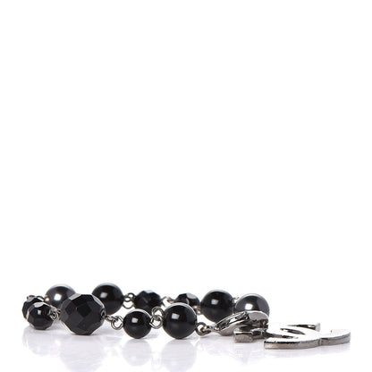 Chanel Ruthenium Bead CC Bracelet Black 3 of 6