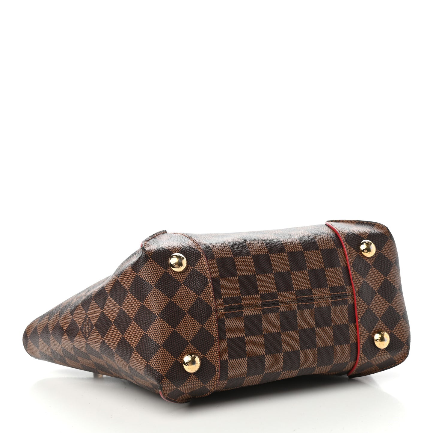Damier Ebene Caissa Tote PM Cherry