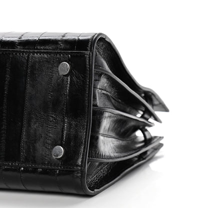 Saint Laurent Eel Small Sac De Jour Souple Black 10 of 12